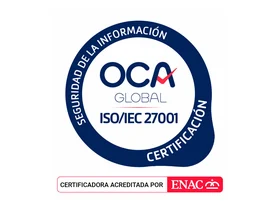 ISO IEC 27001 certificado por ENAC de ZeroComa